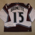 Andrew Brunette 2005-2006 Set 3 white back