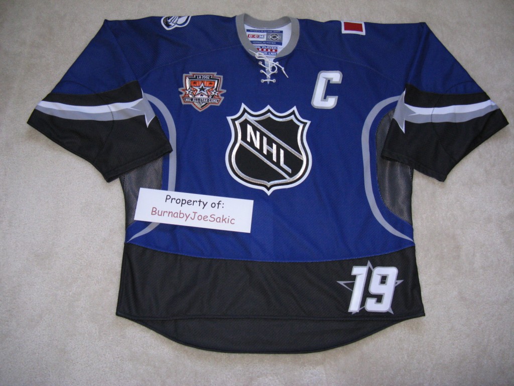 Joe Sakic 2002 All-Star