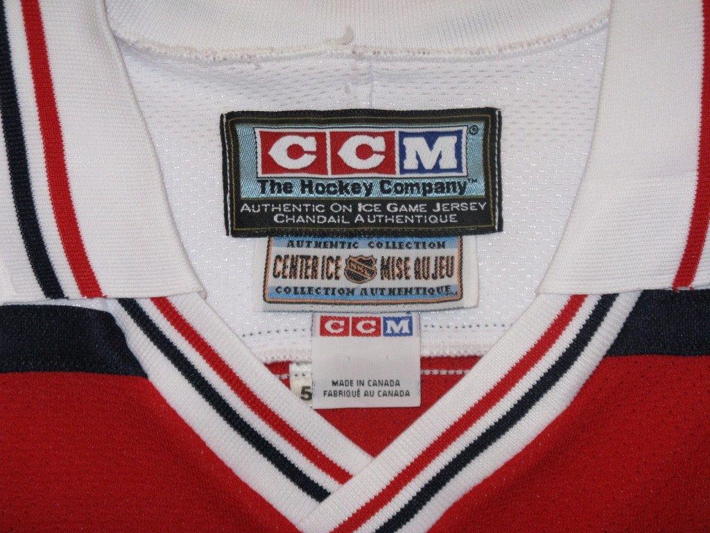 Milan Hejduk 2000 All Star neck tagging