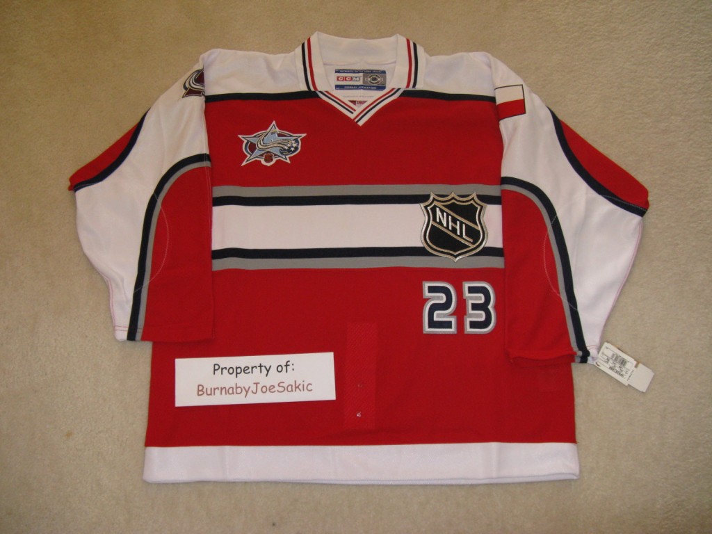 Milan Hejduk 2001 All Star