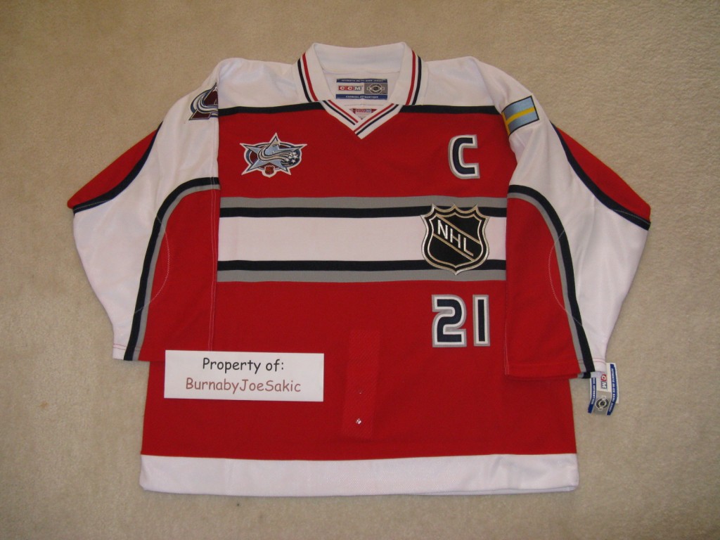 Peter Forsberg 2001 All Star