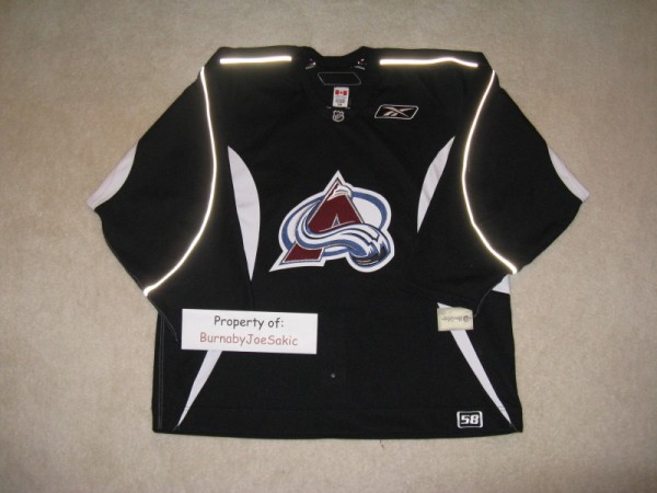 avalanche practice jersey