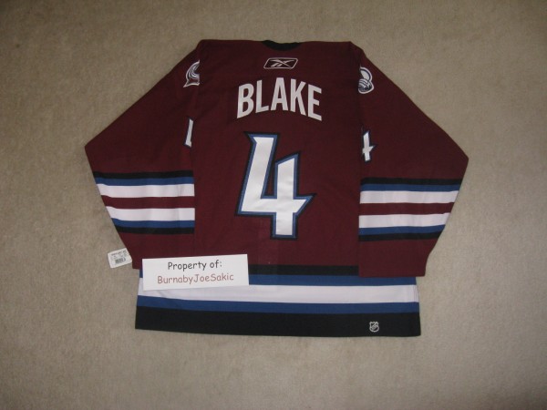 Blake 05-06 Burgundy Alternate back