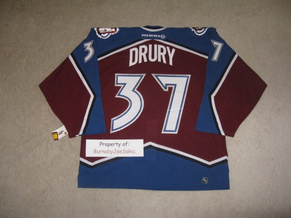 Drury 2000-2001 Burgundy back