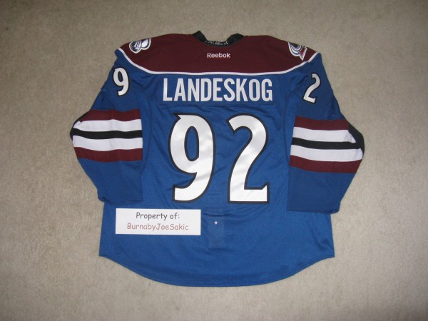 Landeskog Blue Alternate back