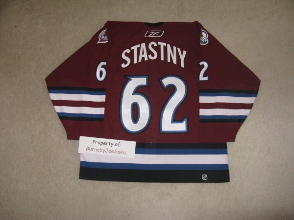 Stastny 06-07 Rookie Alternate 62 back