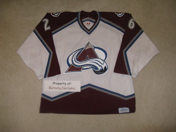 Paul Stastny 2006-2007 Game Worn White