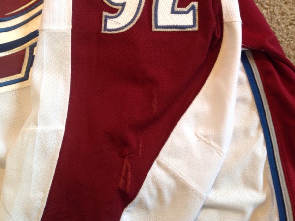 Landeskog 2014-15 White Set 2 left arm